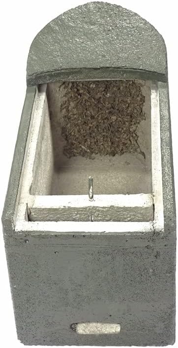 Nistkasten Fledermaushöhle mit Zwei Einschlüpfen 12 mm aus Holzbeton