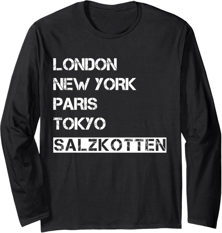 Meine Stadt! Geburtsort & Heimatliebe Salzkotten Langarmshirt