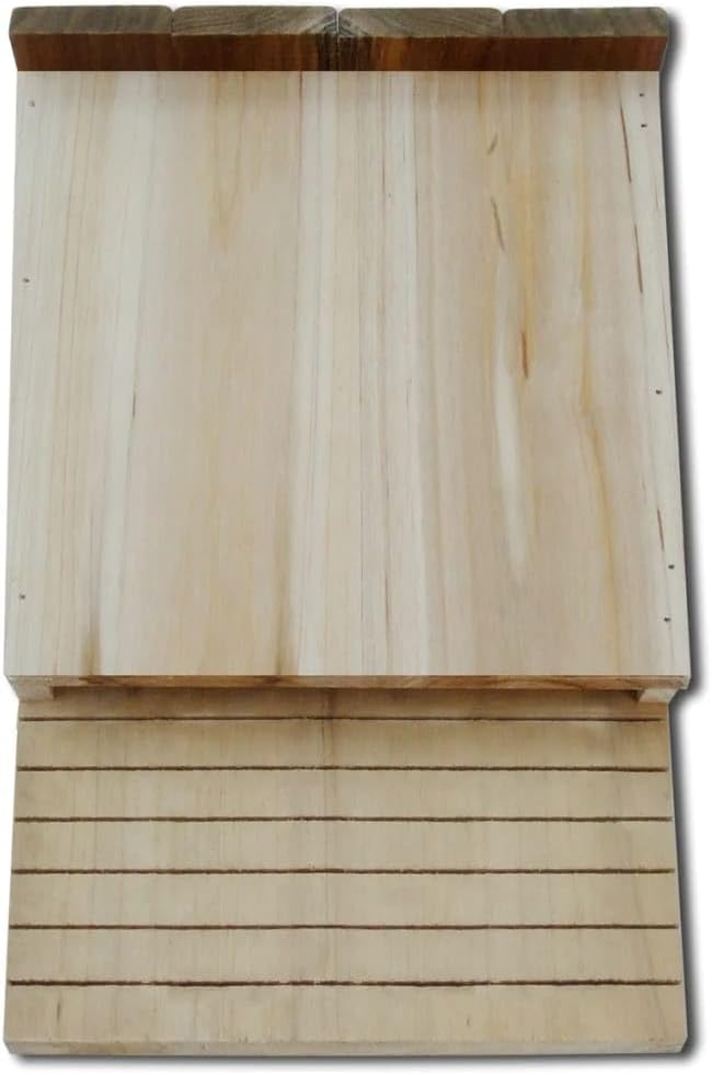 vidaXL 2x Holz Fledermauskasten Fledermaushaus Nistkasten Fledermausnistkasten