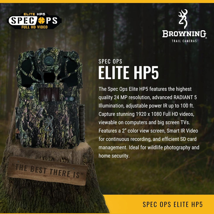 Browning Piege Photo SPEC OPS Elite HP5
