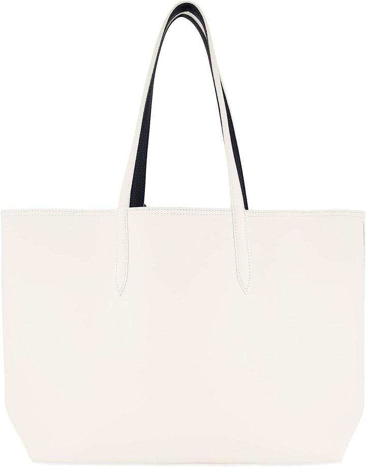 Lacoste Damen Henkeltasche SHOPPING BAG Mehl, Nachtblau, Mehl, Nachtblau