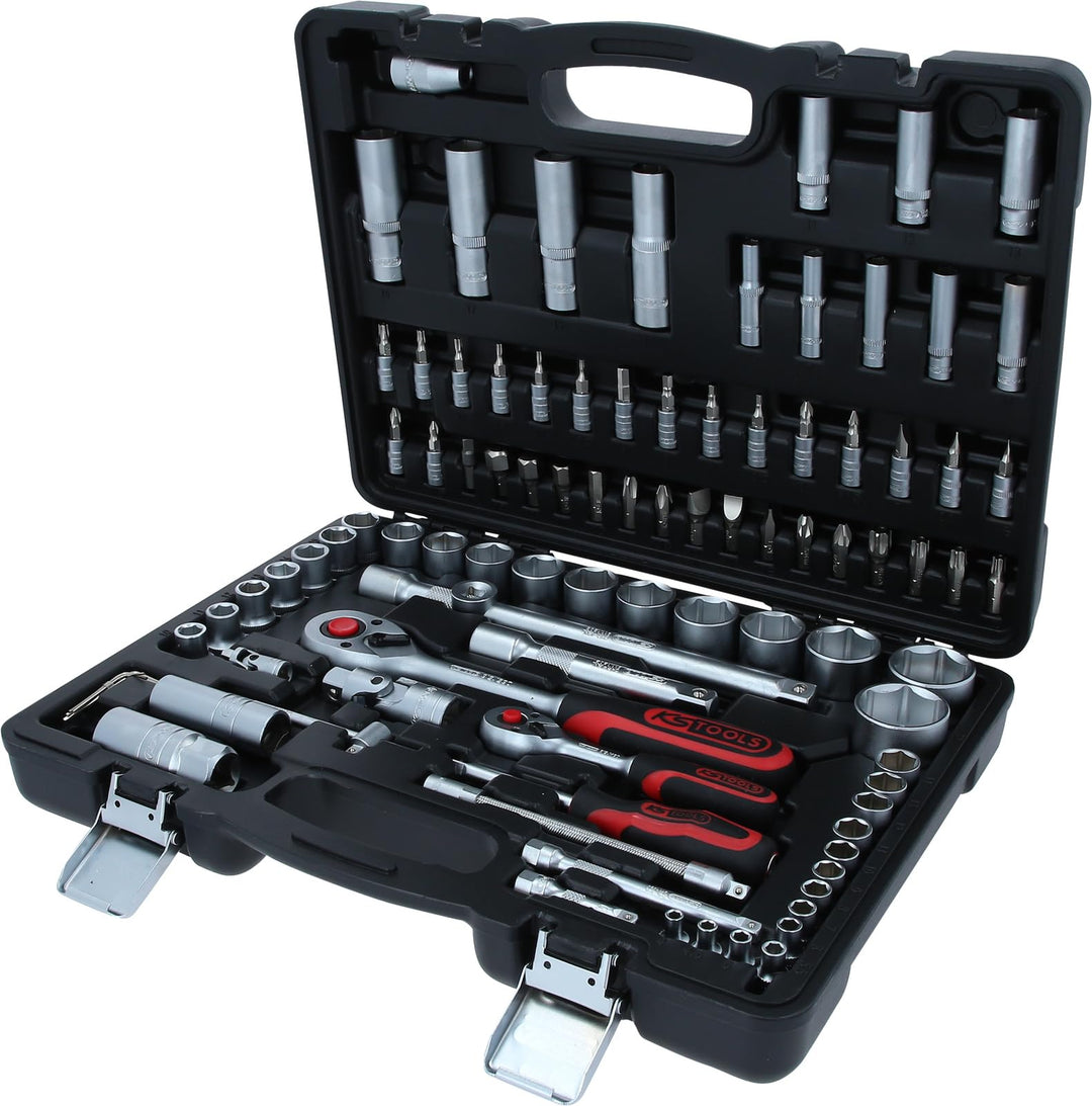 KS Tools 911.0694 1/4"+1/2" Steckschlüssel-Satz, 94-tlg