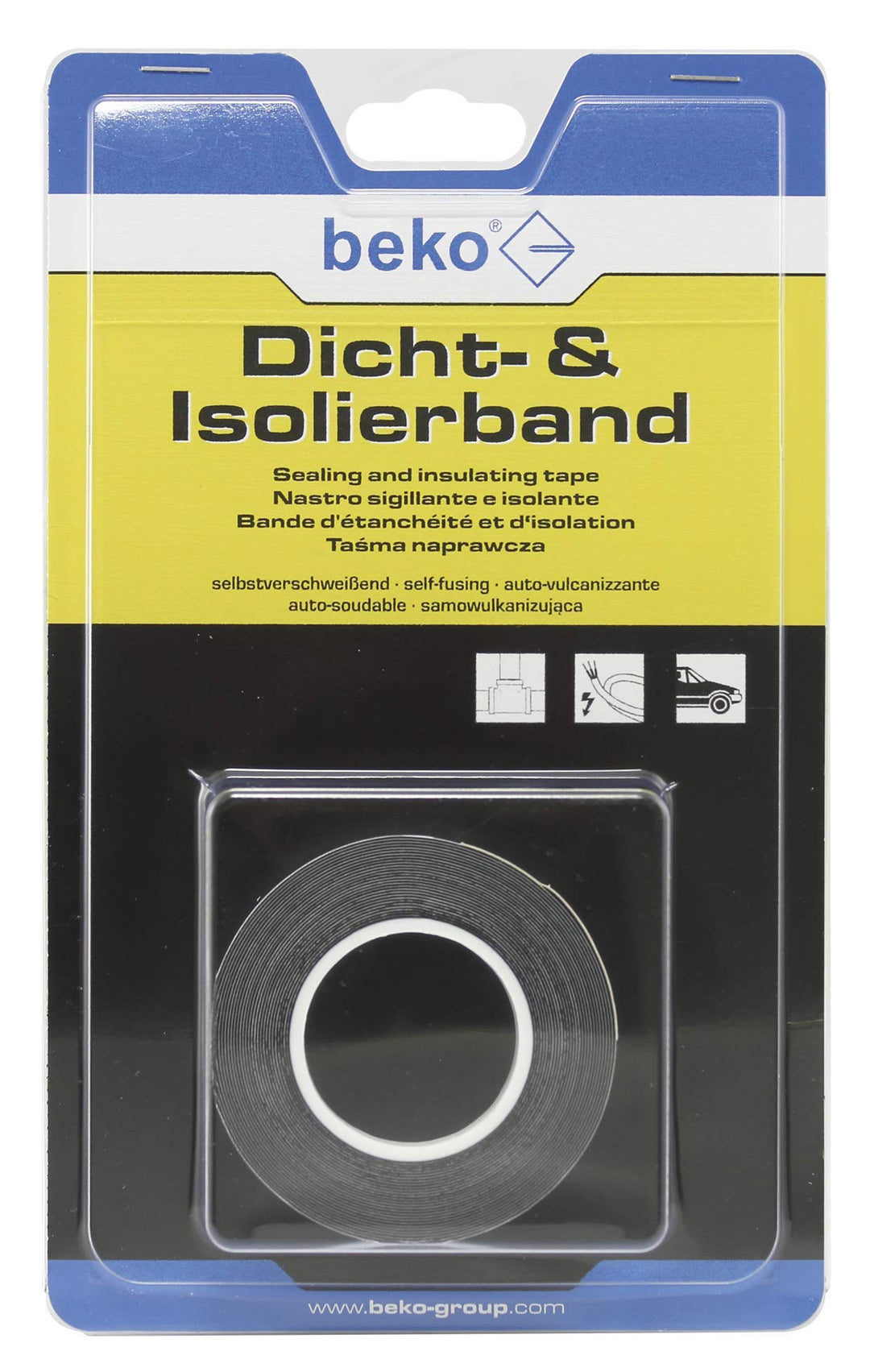 beko Dicht- & Isolierband 19 mm x 5 m Rolle 262 05 019