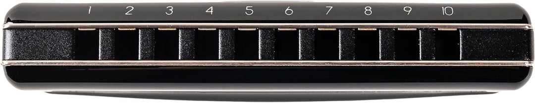 Suzuki Diatonic Harmonica Hammond HA-20 - key of Bb, Suzuki-Promaster-Hammond-Bb, schwarz