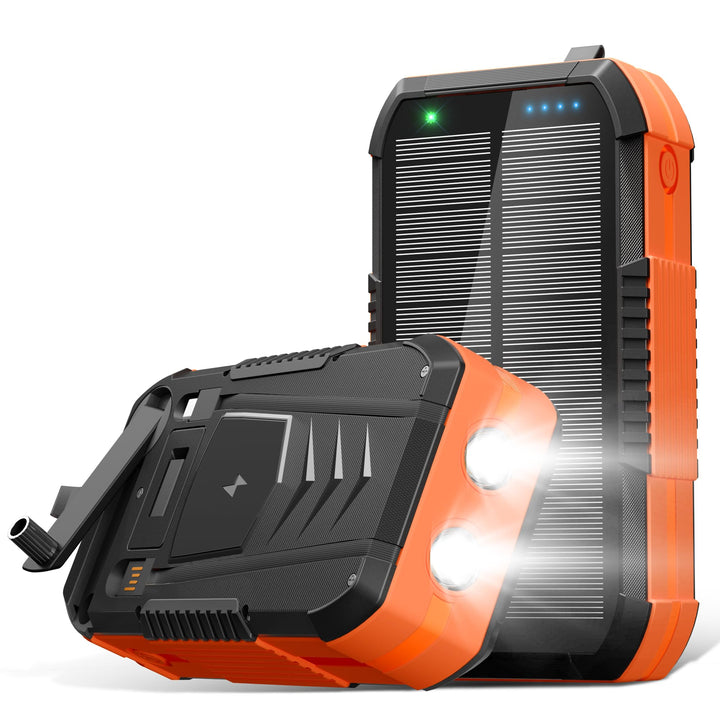 70000mAh Power Bank grosse Solar Powerbank 30W PD Wireless Externer Handyakku tragbares Ladegerät mi