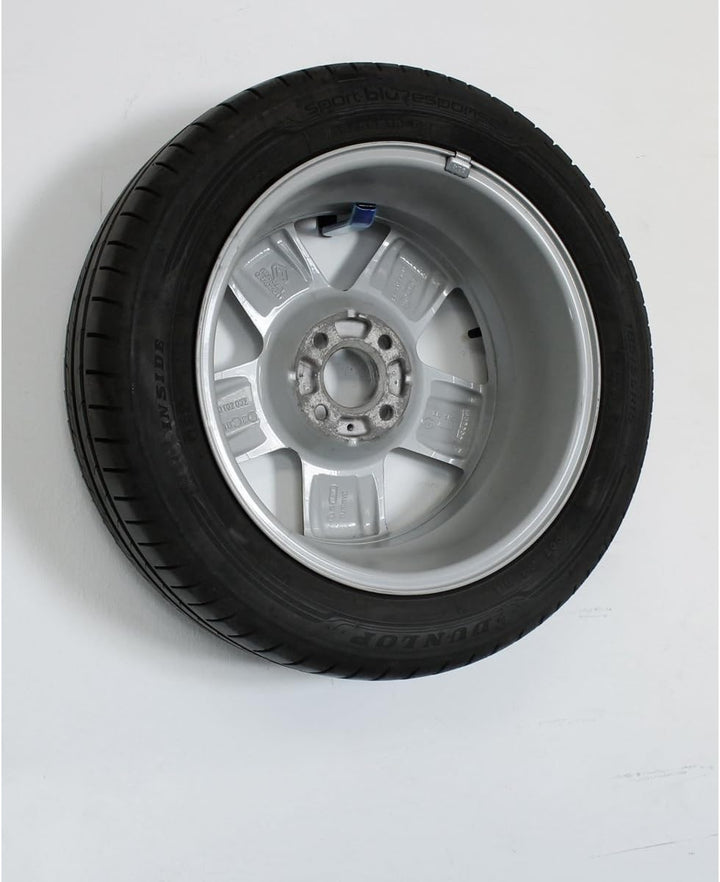 ECD Germany Autoreifen Wandhalterung 8 STK. | 105 x 105 mm | aus Ganzstahl | belastbar bis 40kg. | i