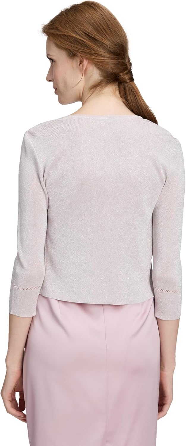 Vera Mont Damen Strickbolero ohne Verschluss S Grau, S Grau
