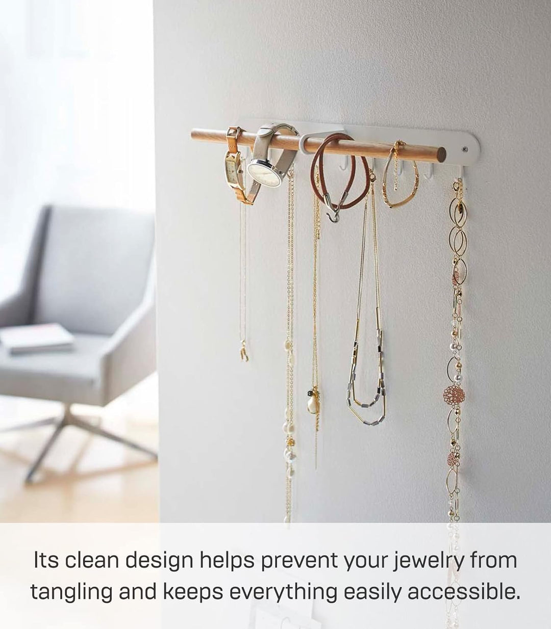 Wall-mounted accessory rack - Tosca