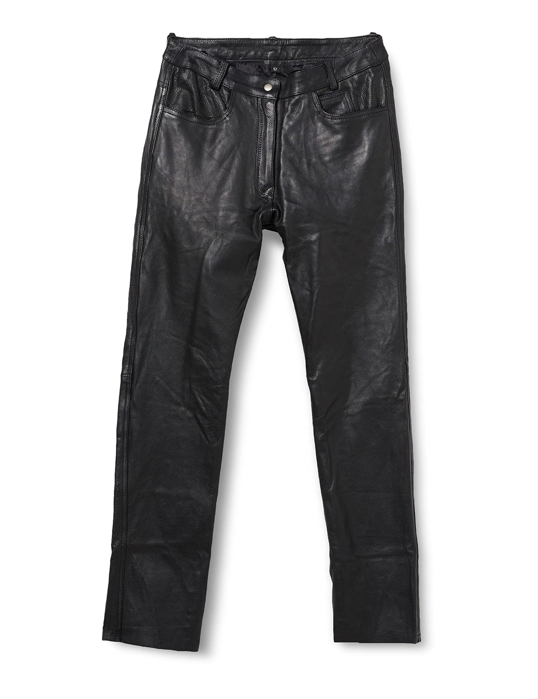 Bikers Gear Australia Motorradjeans für Damen aus weichem Leder für bequeme Passform, Rock‘n‘Roll-St