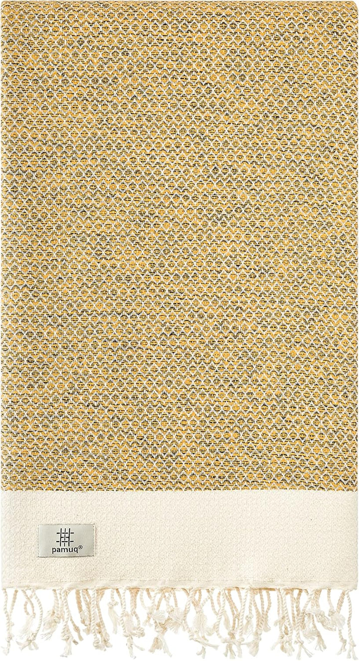 Strandtuch XXL Saunatuch Badetuch Hamamtuch Gross Baumwolle Duschtuch Pestemal Handtuch Fouta Pareo