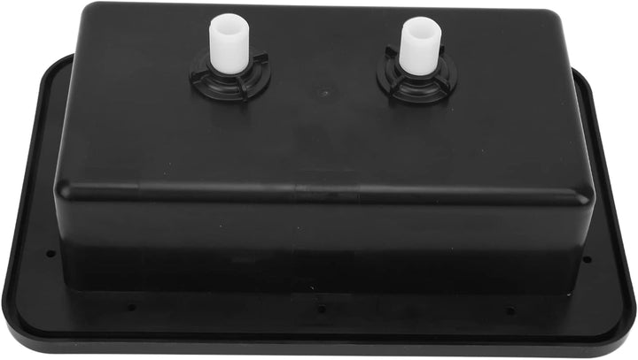 Qiilu Aussendusche für Wohnmobile Schwarzes ABS-Aussenduschen-Kit Aussendusche für Wohnmobile mit 2