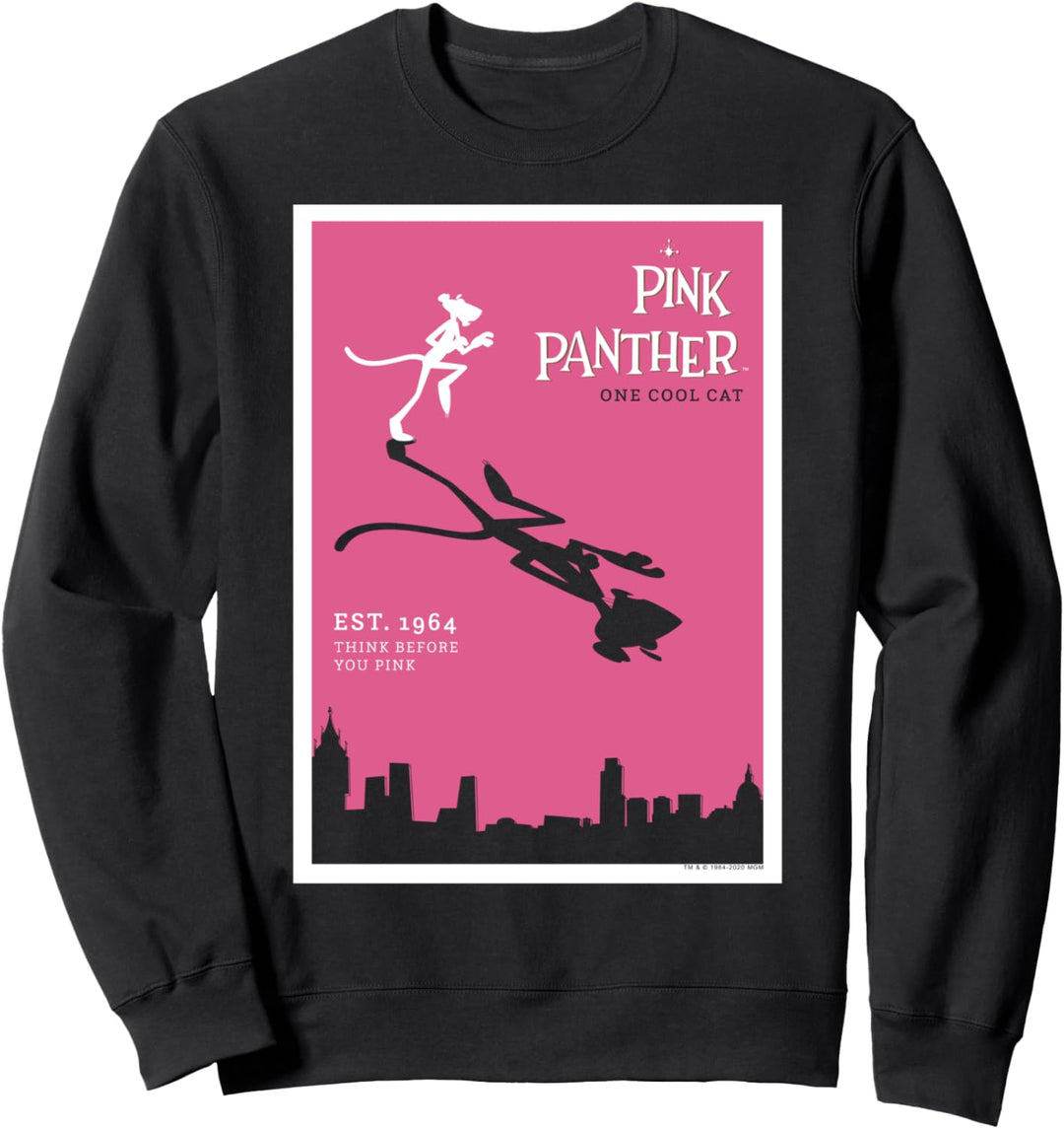 The Pink Panther Silhouette Poster Sweatshirt
