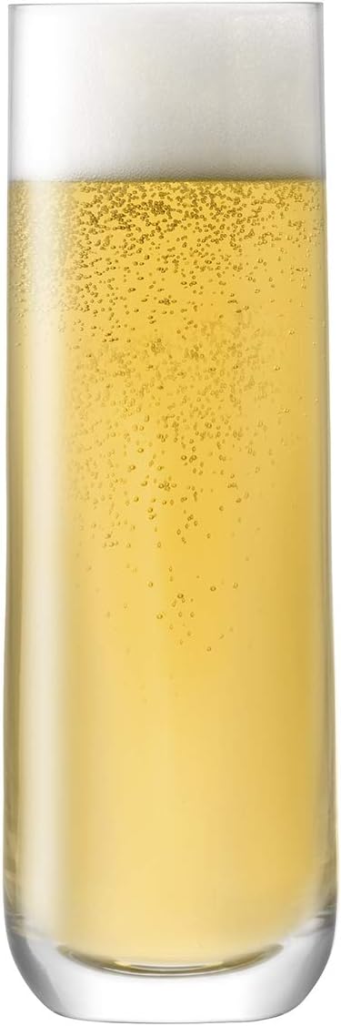 LSA Borough Longdrinkgläser 420ml Klar x 4, Longdrink