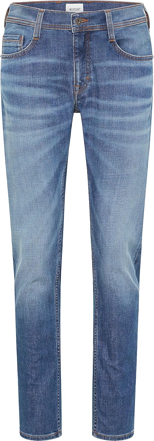 MUSTANG Herren Jeans Hose Oregon Tapered 29W / 32L Light Scratched Used (583), 29W / 32L Light Scrat