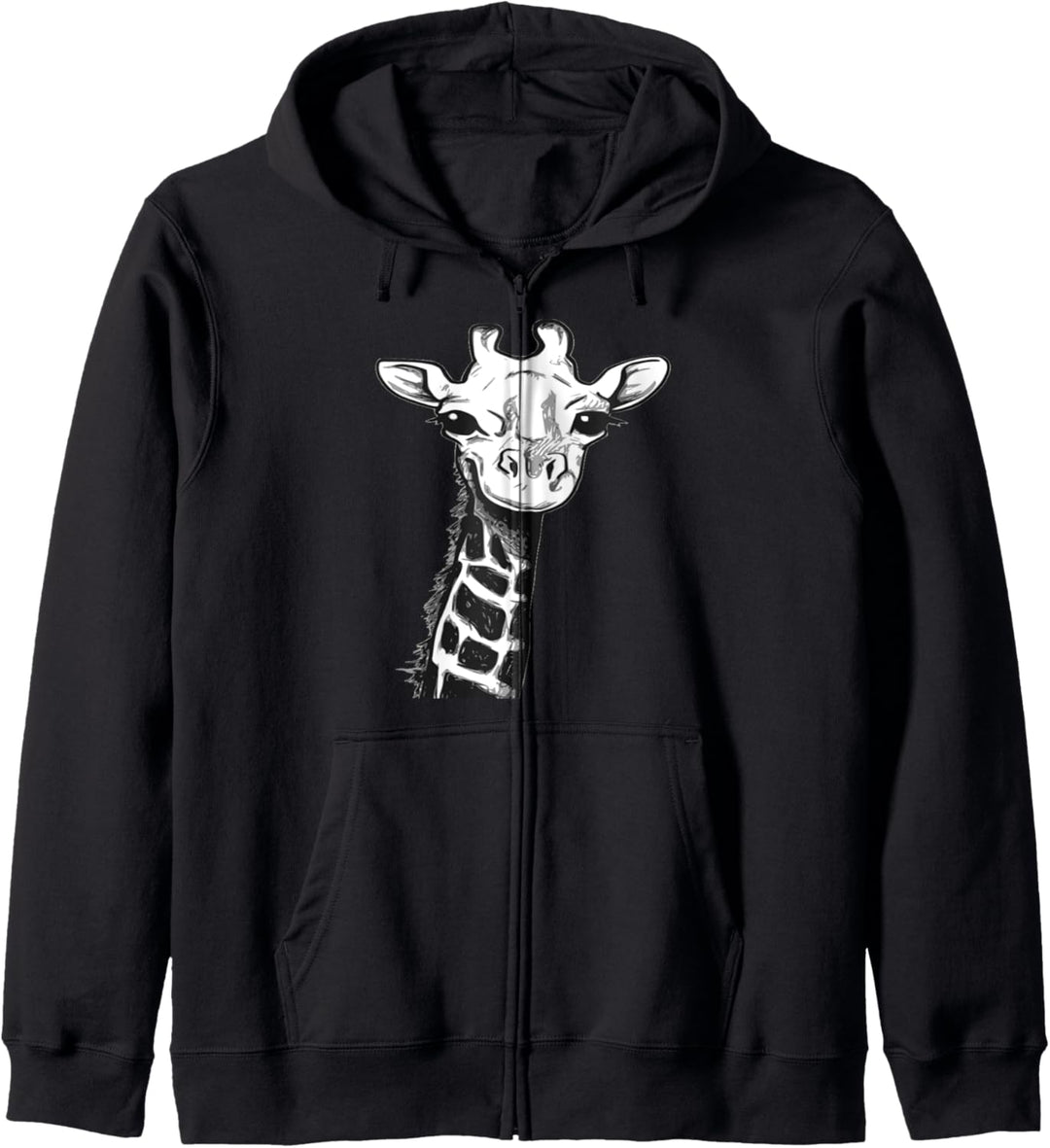 Giraffe Zoo Tiere Safari Geschenk Kapuzenjacke