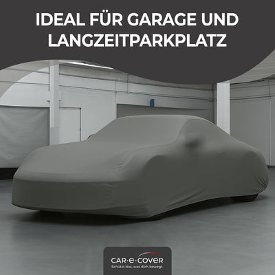 Car-e-Cover© Indoor Car Cover - Premium Autoabdeckung Perfect Stretch – Formanpassende, atmungsaktiv