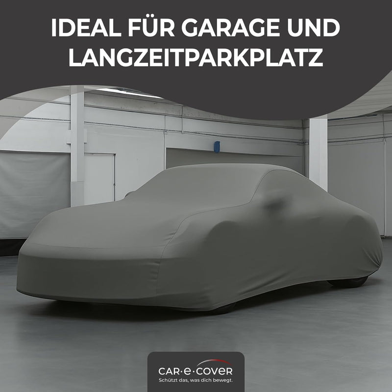 Car-e-Cover© Indoor Car Cover - Premium Autoabdeckung Perfect Stretch – Formanpassende, atmungsaktiv