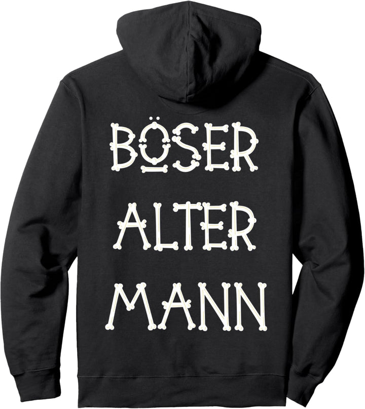 "Böser Alter Mann" Fun Pullover Hoodie