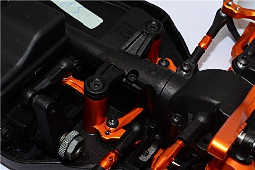 GPM HPI Sport 3 Flux Tuning Teile Aluminium Steering Assembly - 1 Set Orange