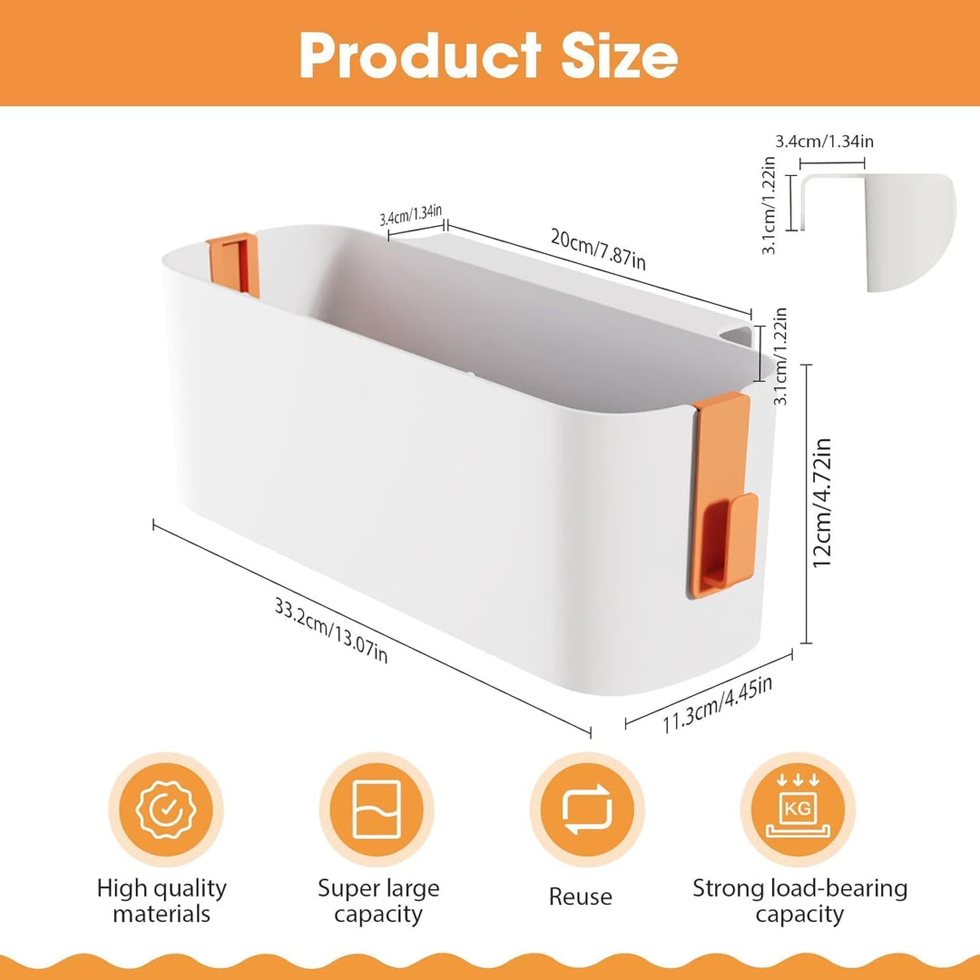 2 Stück Bett Organizer Zum Einhängen, Hängebett Organizer Aufbewahrungskorb,Nachttisch Bett Bettabla