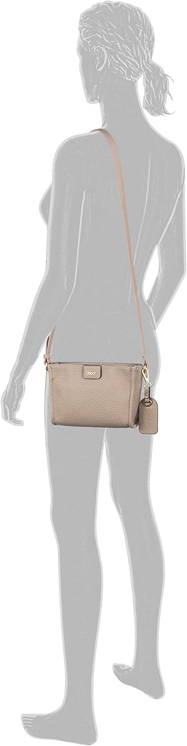 Gabor Damen Laurine Umhängetasche 20 x 7 x 15 (LxBxH) Taupe, 20 x 7 x 15 (LxBxH) Taupe