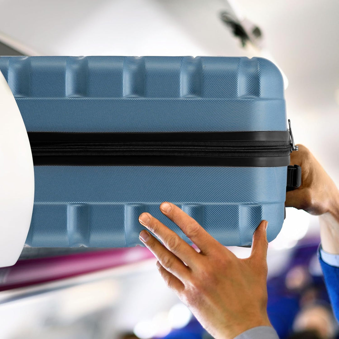 Flight Knight ABS-Hartschalenkoffer Kabinen- und Handgepackoptionen, die fur uber 100 Fluggesellscha