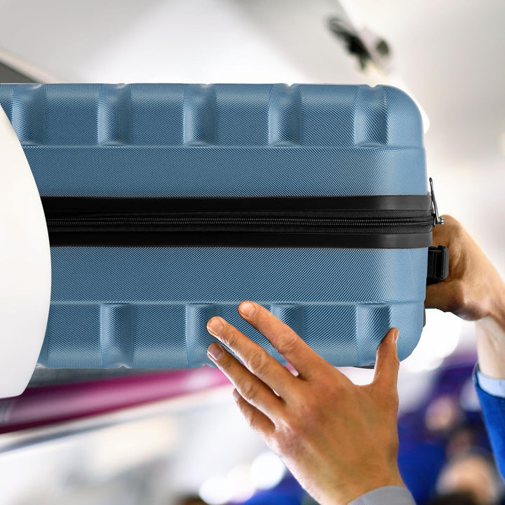Flight Knight ABS-Hartschalenkoffer Kabinen- und Handgepackoptionen, die fur uber 100 Fluggesellscha