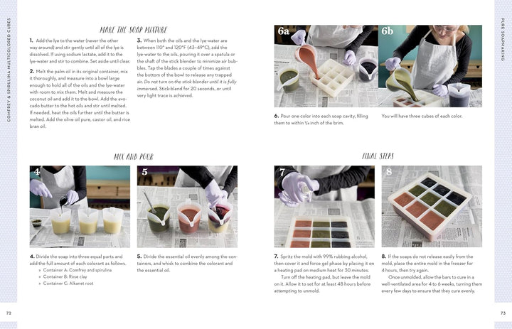 Pure Soapmaking: How to Create Nourishing, Natural Skin Care Soaps, Spiralbindung