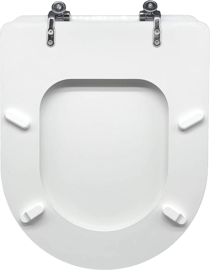 Sì WC-Sitz, Polyester, Clodia, Weiss