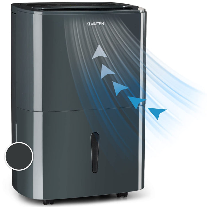 Klarstein Luftentfeuchter & Luftreiniger Elektrisch, 20 L Raumentfeuchter Klein für Wohnung Schlafzi