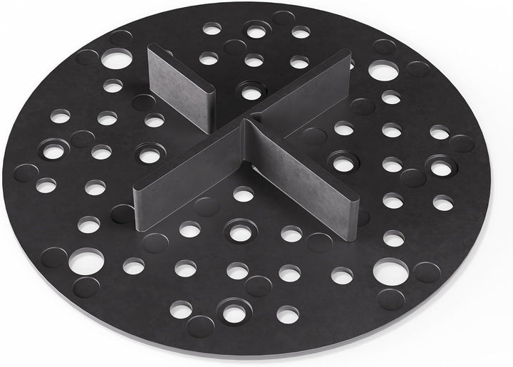 Bauhandel24 Fugenkreuze 3mm für Terrassenplatten Plattenlager Auflage Pads mit Teller Aussenbereich