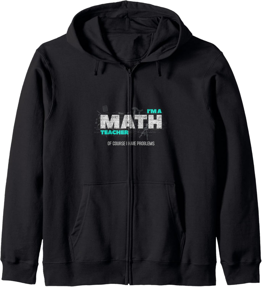 Mathe Lehrer Lustiges Mathe Geschenk Fun Kapuzenjacke