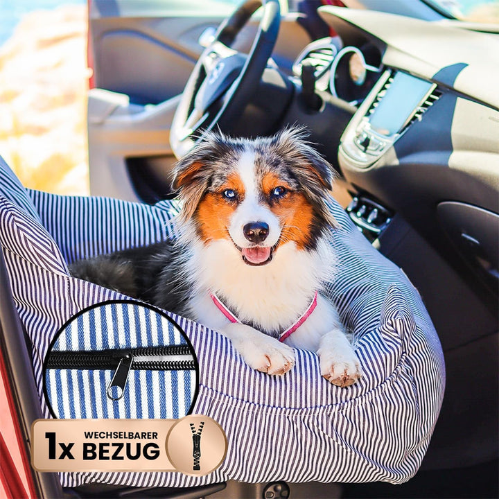Wahre Tierliebe® Ersatzbezug mit Gurt für WahreTierliebe Autositz I Verlängere die Lebensdauer deine
