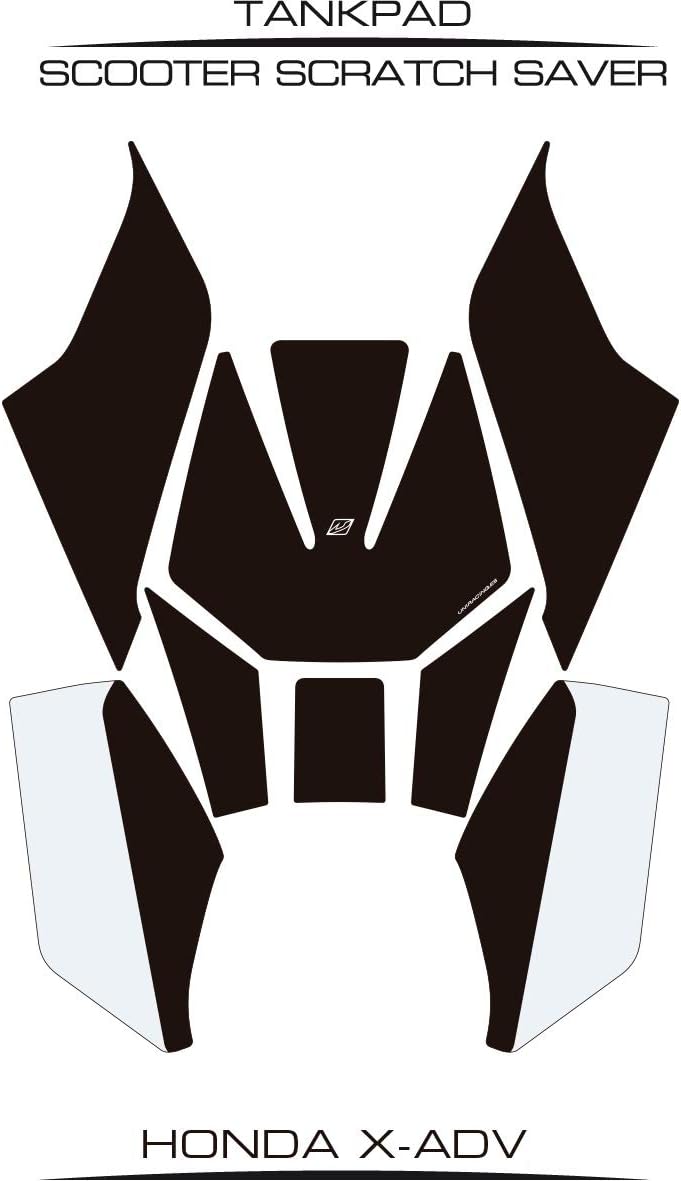 UNIRACING Scratch Saver Honda X-ADV '17-'20, Schwarz-Transparent