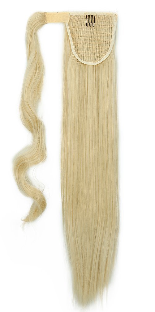 SEGO Lang Pferdeschwanz Haarteil Zopf lockig Clip in Ponytail Haarverlängerung Extension Hair Piece