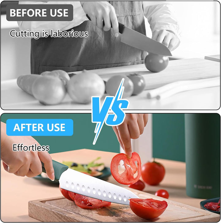 Elektrischer Messerschärfer, Multifunktionaler Messerschärfer mit 3-Geschwindigkeiten Einstellung Di