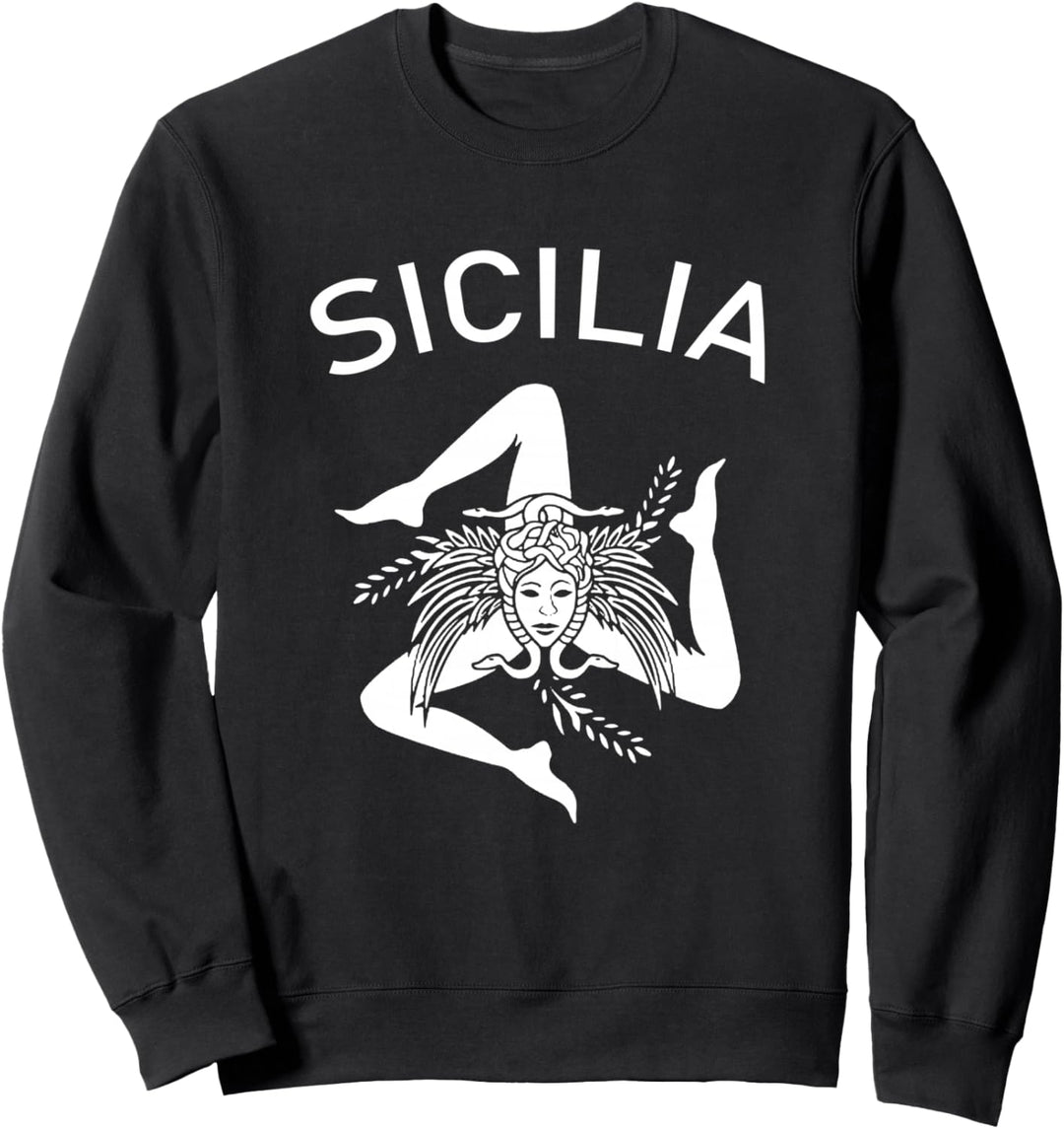 Sizilien-Flagge Sizilien Palermo Italien Sweatshirt