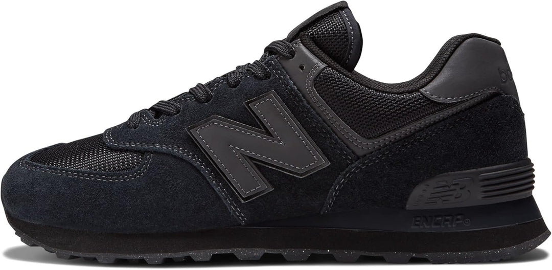 New Balance Herren 574 Sneaker 40.5 EU Triple Black, 40.5 EU Triple Black