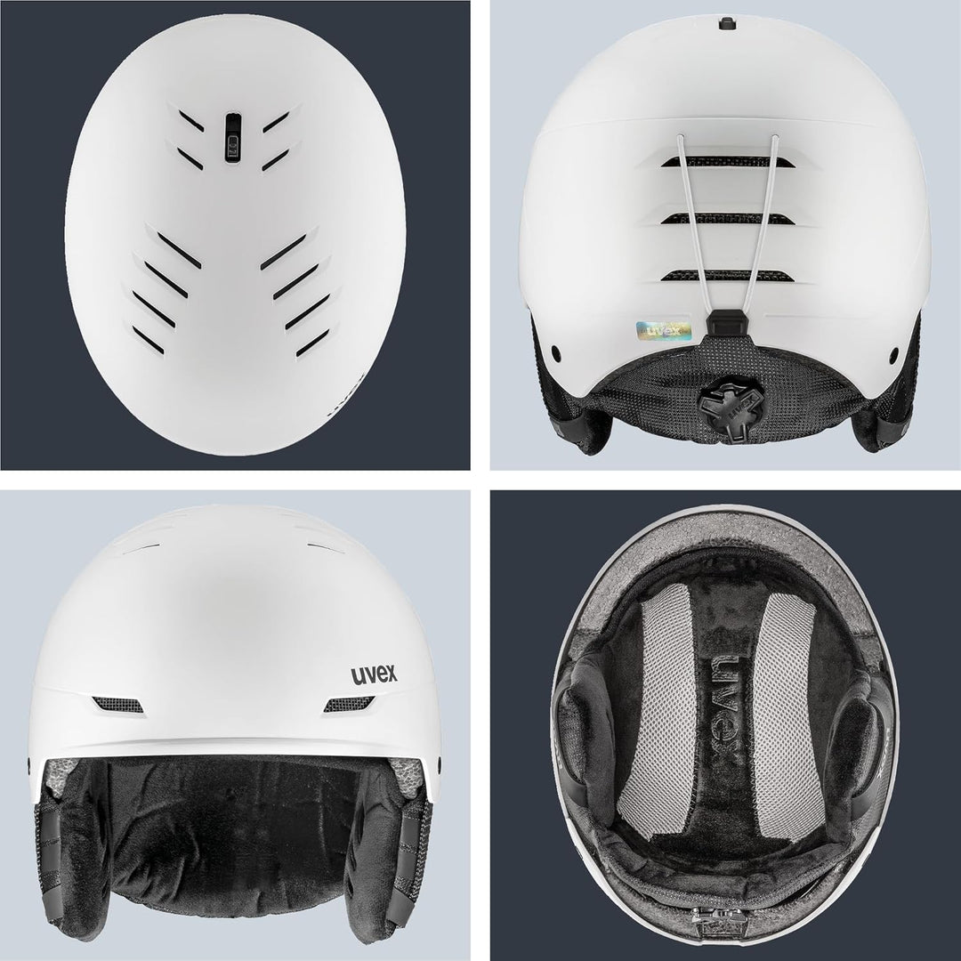 uvex Wanted, verstellbarer Ski- & Snowboardhelm mit verschliessbarem Belüftungssystem für Damen & He