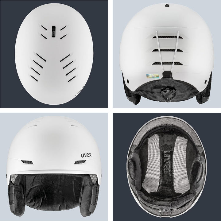 uvex Wanted, verstellbarer Ski- & Snowboardhelm mit verschliessbarem Belüftungssystem für Damen & He