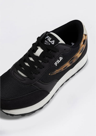 FILA Damen Orbit Wmn Sneaker 36 EU Black Leopard, 36 EU Black Leopard