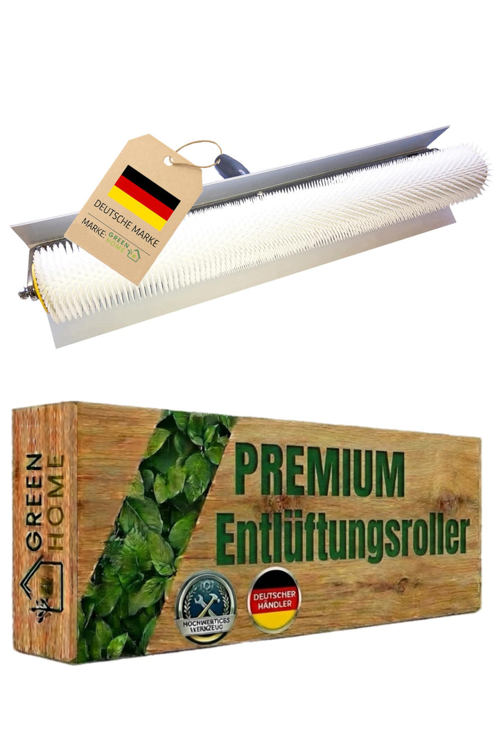 Green Home Entlüftungsroller 50 cm mit Spritzschutz - Stachellänge: 31 mm - Profi-Qualität 50 cm Rol