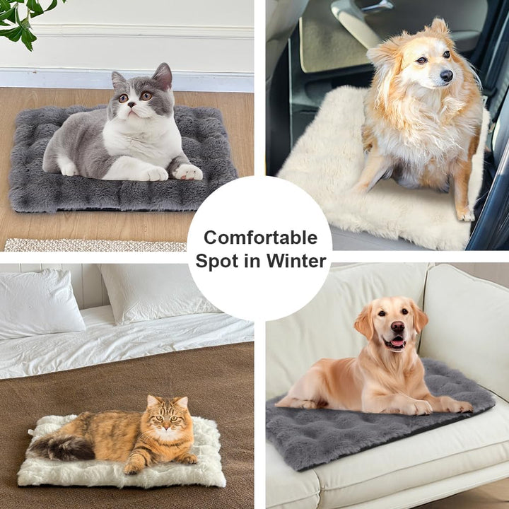 XIAPIA Selbstheizende Decke Katze &amp; Hunde, Flauschig Selbstwärmende Katzendecke ohne Kabel, Wärmedec
