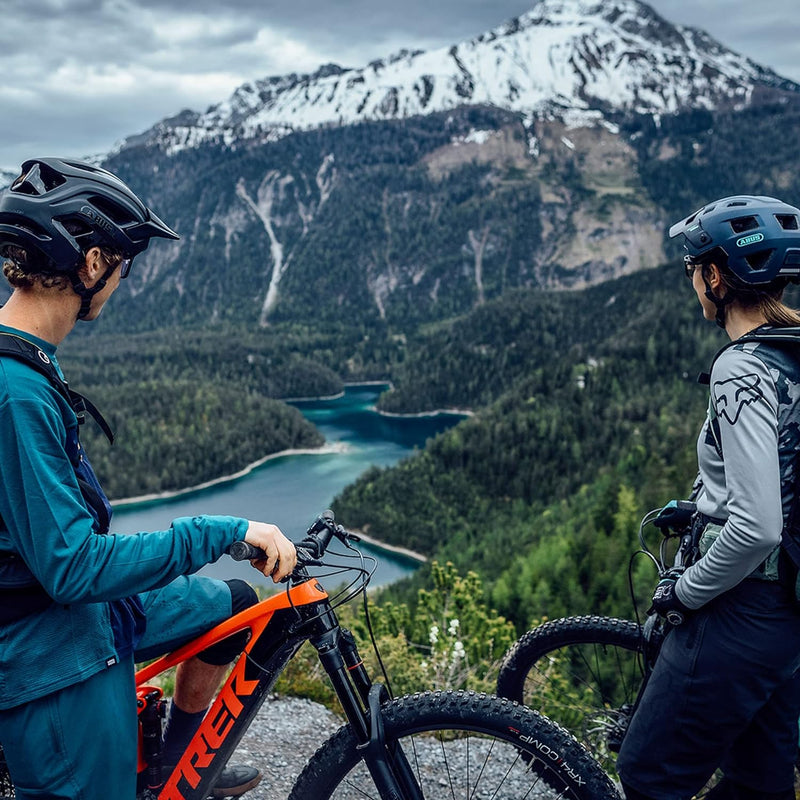 ABUS MTB-Helm Cliffhanger - Fahrradhelm für anspruchsvolle Trails - mit grossen Lüftungsöffnungen &