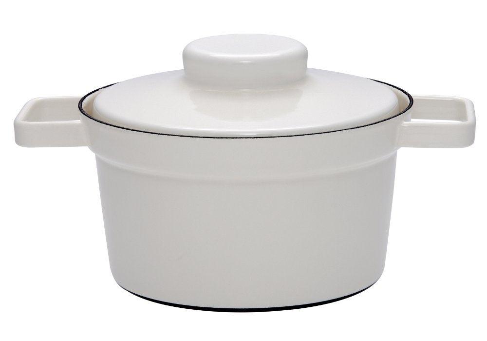 Riess, 2104-211, Topf mit Deckel Ø 20cm, AP GREY, Emaille, Vol. (rec.): 1,8 Liter, Made in Österreic