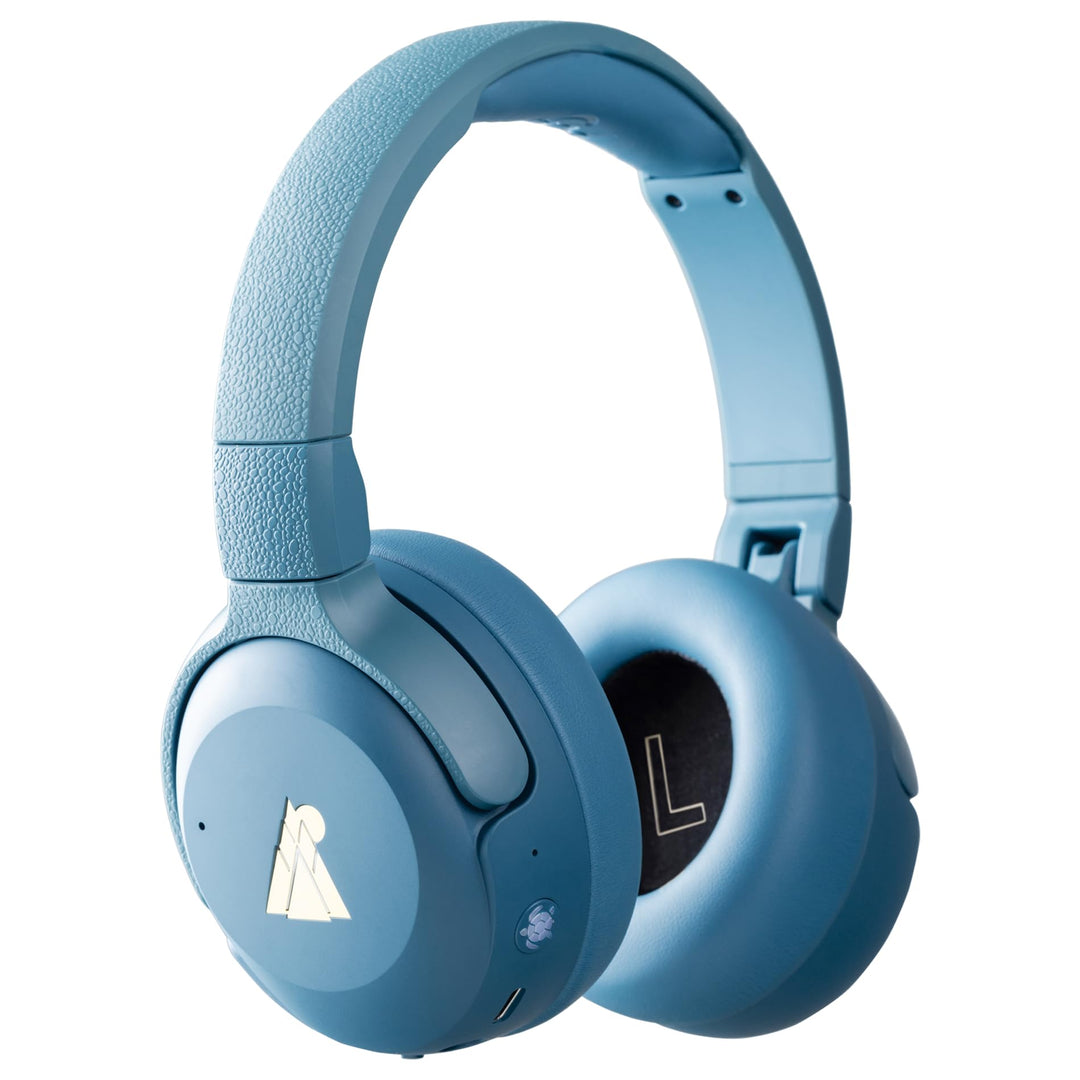 POGS Drahtloser Bluetooth Over-Ear Noise Cancelling-Kopfhörer | The Turtle | Faltbarer robuster Kopf