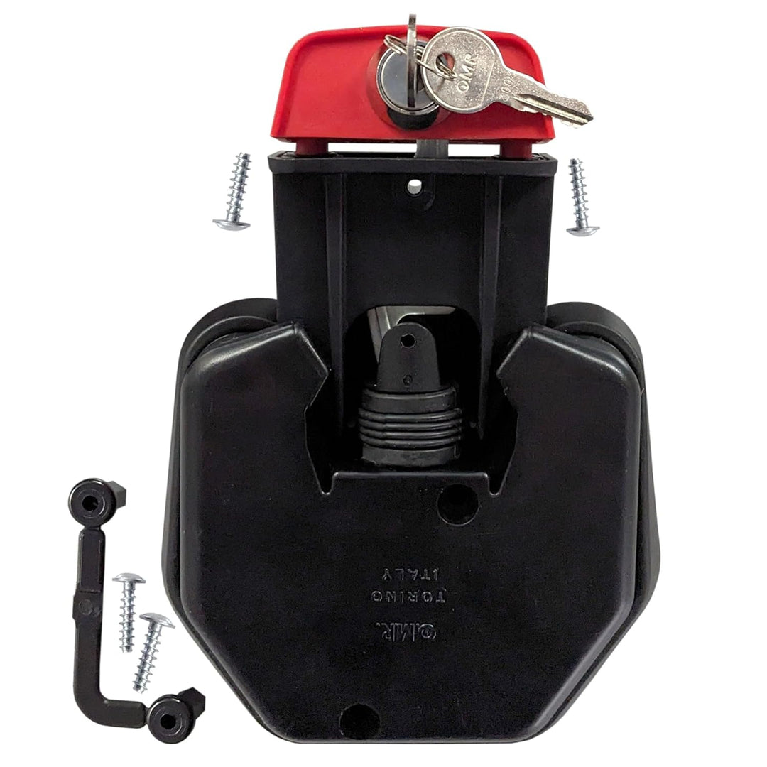 Sulo 120 Liter Müllbehälter Mülltonne Abfalltonne + Schloss | Blau | Für alle DIN-Kammschüttungen |M