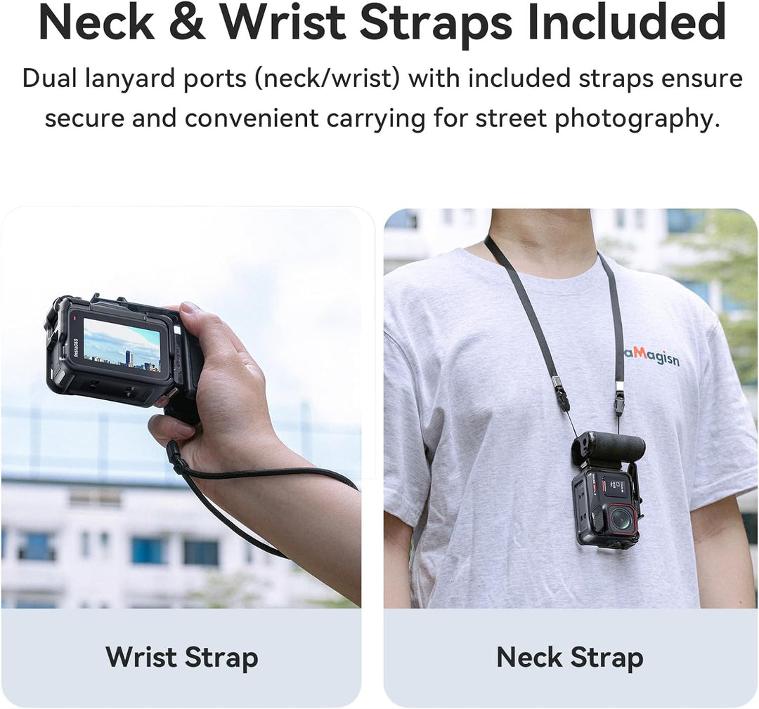 Xplorer Grip Kit für GoPro/DJI/Insta360 Action Kamera, Fotografieren Handgriff Handle Zubehör für Go