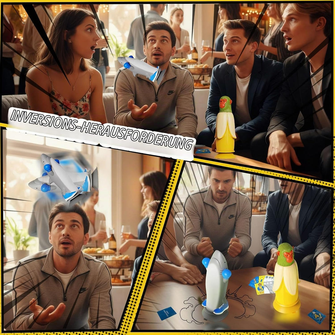 Flip Brettspiel, Ultimatives Partyspiel, Flipping Fun Partyspiel, Interaktive Familienspiele, Witzig