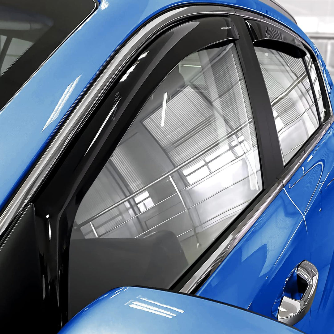 Goodyear Windabweiser für/kompatible mit Kia Sportage 2016-2021 Autofenster Regenschutz, Regenabweis